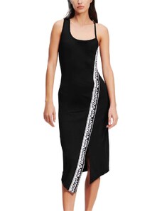 KARL LAGERFELD Φορεμα Logo Tape Jersey Dress 241W1352 999 black