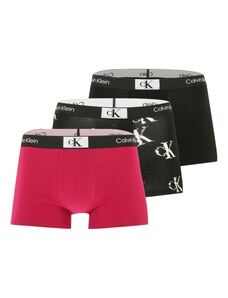 Calvin Klein Underwear Μποξεράκι ροζ / μαύρο / λευκό