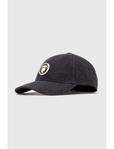 Βαμβακερό καπέλο του μπέιζμπολ AAPE Cotton Denim χρώμα: μαύρο, ACP5222