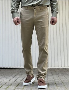 Dynamo Ανδρικό μπεζ παντελόνι υφασμάτινο Chinos M1331
