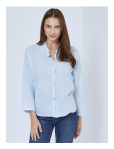 Celestino Βαμβακερό πουκάμισο σιελ για Γυναίκα