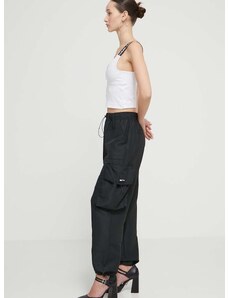 Παντελόνι φόρμας Karl Lagerfeld Jeans χρώμα: μαύρο