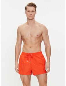 Calvin Klein Jeans ανδρικό συνθετικό μαγιό shorts acid orange πορτοκαλί KM0KM00956-SCZ