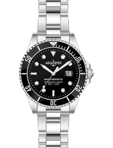 AQUADIVER Water Master III - SS23156G10 , Silver case with Stainless Steel Bracelet