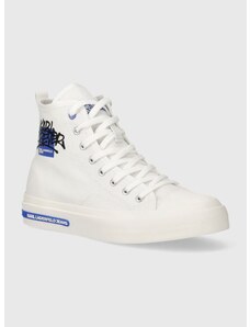 Πάνινα παπούτσια Karl Lagerfeld Jeans KLJ VULC χρώμα: άσπρο, KLJ60952