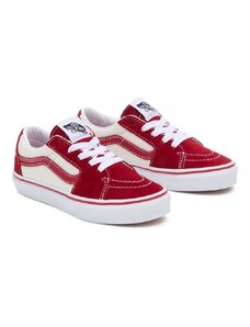 Παιδικά πάνινα παπούτσια Vans UY SK8-Low χρώμα: κόκκινο
