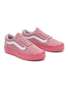 Παιδικά πάνινα παπούτσια Vans UY Old Skool χρώμα: ροζ