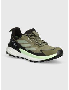 Παπούτσια adidas TERREX Free Hiker 2 Low GTX χρώμα: πράσινο, IE5104