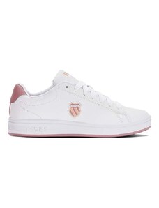 Δερμάτινα αθλητικά παπούτσια K-Swiss COURT SHIELD χρώμα: άσπρο