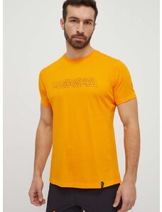 Μπλουζάκι LA Sportiva Outline χρώμα: πορτοκαλί, F28102102