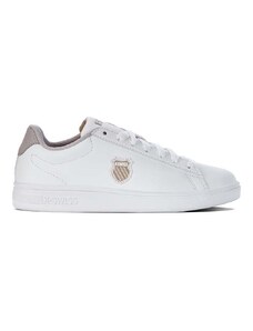 Δερμάτινα αθλητικά παπούτσια K-Swiss COURT SHIELD χρώμα: άσπρο