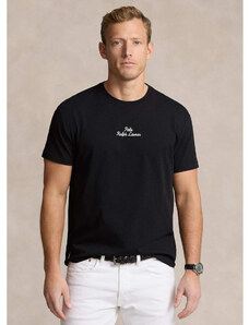 Polo Ralph Lauren T-shirt κανονική γραμμή μαύρο