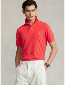 Polo Ralph Lauren Polo μπλούζα slim fit κόκκινο