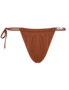 KARL LAGERFELD Bikini Bottom Karl Dna Glam String Bottoms 241W2210 432 copper