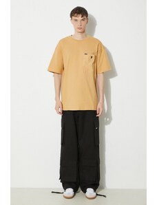 Βαμβακερό μπλουζάκι Columbia Landroamer ανδρικό, χρώμα: πορτοκαλί, 2076021