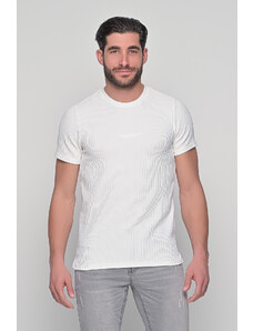 Be-casual Ανδρικό T-shirt Dare White