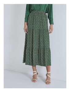 Celestino Maxi εμπριμέ φούστα πρασινο για Γυναίκα