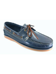 Boxer 19296 (μπλε δέρμα) ανδρικά boat shoes