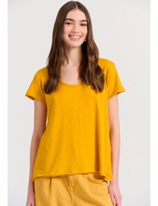 FUNKY BUDDHA Γυναικείο t-shirt με στρογγυλή λαιμόκοψη - The essentials