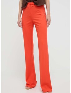 Παντελόνι Pinko χρώμα: πορτοκαλί, 100054 A0HM