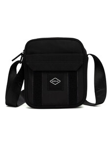 Replay External Compartment Crossbody Bag-Stealth Black