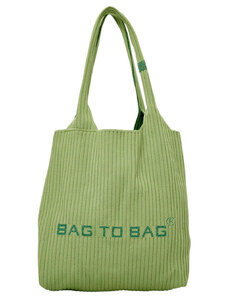 BagtoBag Τσάντα ώμου 22420 - Πράσινο