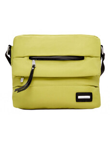 BagtoBag Τσάντα χιαστι με αδιάβροχο ύφασμα-KX2235 - Ανοιχτό Πράσινο