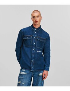 Karl Jeans Utility Shirt Jacket