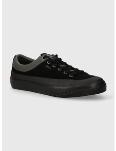 Πάνινα παπούτσια HUGO Dyer χρώμα: μαύρο, 50517238