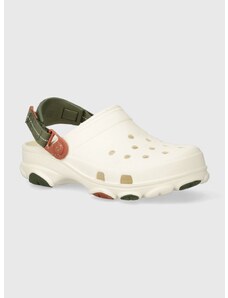 Παντόφλες Crocs Classic All Terain Clog χρώμα: μπεζ, 206340