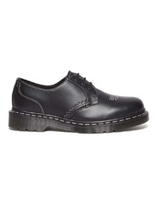 Δερμάτινα κλειστά παπούτσια Dr. Martens 1461 Gothic Americana χρώμα: μαύρο, DM31625001