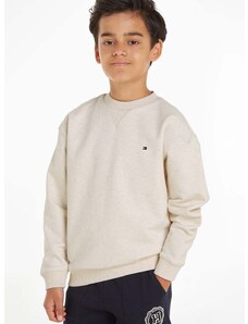 Παιδικό πουλόβερ Tommy Hilfiger χρώμα: μπεζ