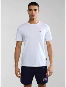 Napapijri T-shirt Salis κανονική γραμμή λευκό