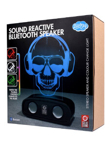 ΜΑΘΗΜΑΤΙΚΗ ΒΙΒΛΙΟΘΗΚΗ Sound Reactive Bluetooth Speaker – SKULL