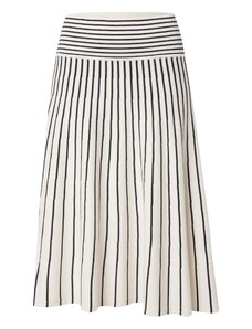 Lauren Ralph Lauren Φούστα 'AYZOLLE' μαύρο / λευκό