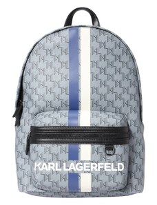 Karl Lagerfeld Σακίδιο πλάτης μπλε / μπλε περιστεριού / μαύρο / λευκό