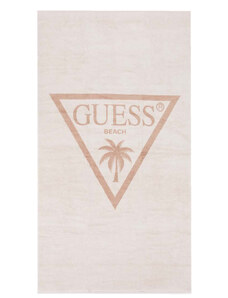 GUESS Πετσετα Jacq Palm Triangle Logo Towel E4GZ28SG00P g053 sandy shore