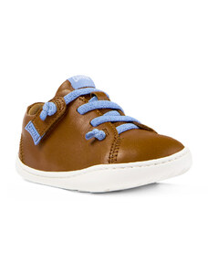 Camper Peu Cami FW Brown Παιδικά Ανατομικά Δερμάτινα Sneakers Καφέ (80212-106)