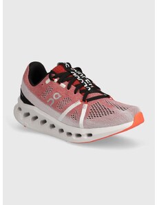Παπούτσια για τρέξιμο On-running Cloudsurfer χρώμα: κόκκινο