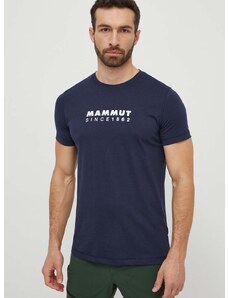 Αθλητικό μπλουζάκι Mammut Mammut Core χρώμα: ναυτικό μπλε