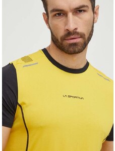 Αθλητικό μπλουζάκι LA Sportiva Tracer χρώμα: κίτρινο, P71100999