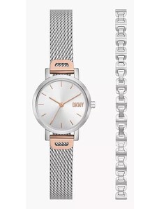 DKNY Soho Gift Set - NY6684, Slver case with Stainless Steel Bracelet