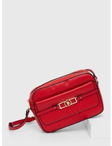 Τσάντα U.S. Polo Assn. χρώμα: κόκκινο