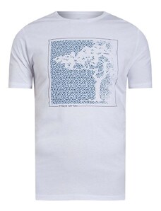 Fynch-Hatton T-shirt Μπλούζα Με Στάμπα Κανονική Γραμμή