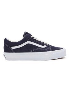 Σουέτ sneakers Vans Premium Standards Old Skool 36 χρώμα: ναυτικό μπλε, VN000CNGCIE1