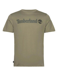 Ανδρική Κοντομάνικη Μπλούζα Timberland - Kennebec River Linear Logo Short Sleeve TB0A5UPQ5901 030