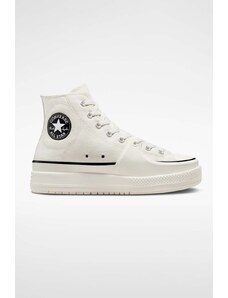 Πάνινα παπούτσια Converse Chuck Taylor All Star Construct χρώμα: άσπρο, A02832C