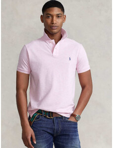 Polo Ralph Lauren Polo μπλούζα slim fit ροζ