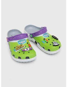 Παντόφλες Crocs Toy Story Buzz Classic Clog χρώμα: πράσινο, 209545