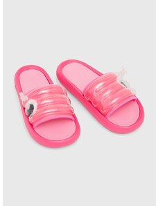 Παντόφλες adidas χρώμα: ροζ, IE5766